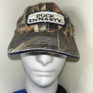 Duck Dynasty Logo Biker Trucker Cap A&E Fishing Camo Lake Fishing Adjustable Hat